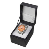 CITIZEN AI7008-81X ORANGE DIAL STAINLESS STEEL MEN WATCH