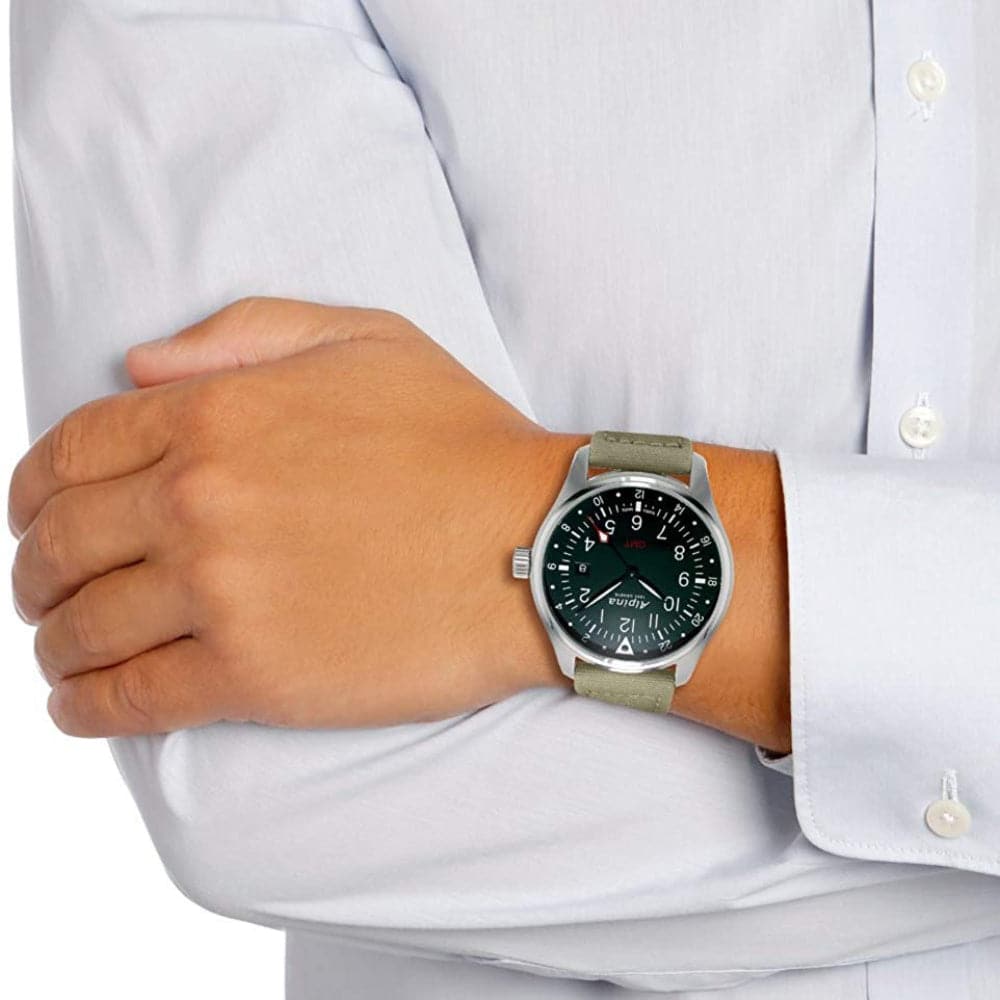 ALPINA STARTIMER PILOT QUARTZ GMT AL-247B4S6  MEN'S WATCH - H2 Hub Watches