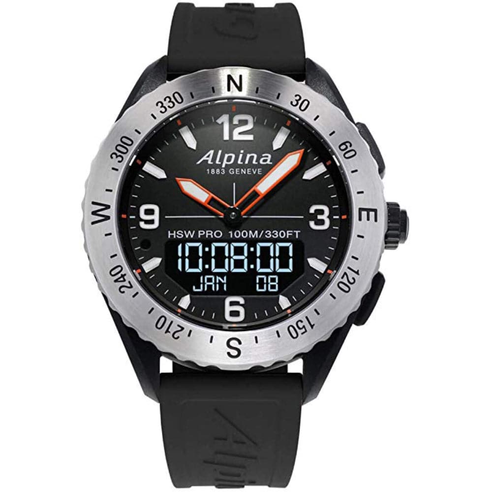 ALPINA ALPINERX SMARTWATCH AL-283LBBO5SAQ6 MEN'S WATCH - H2 Hub Watches