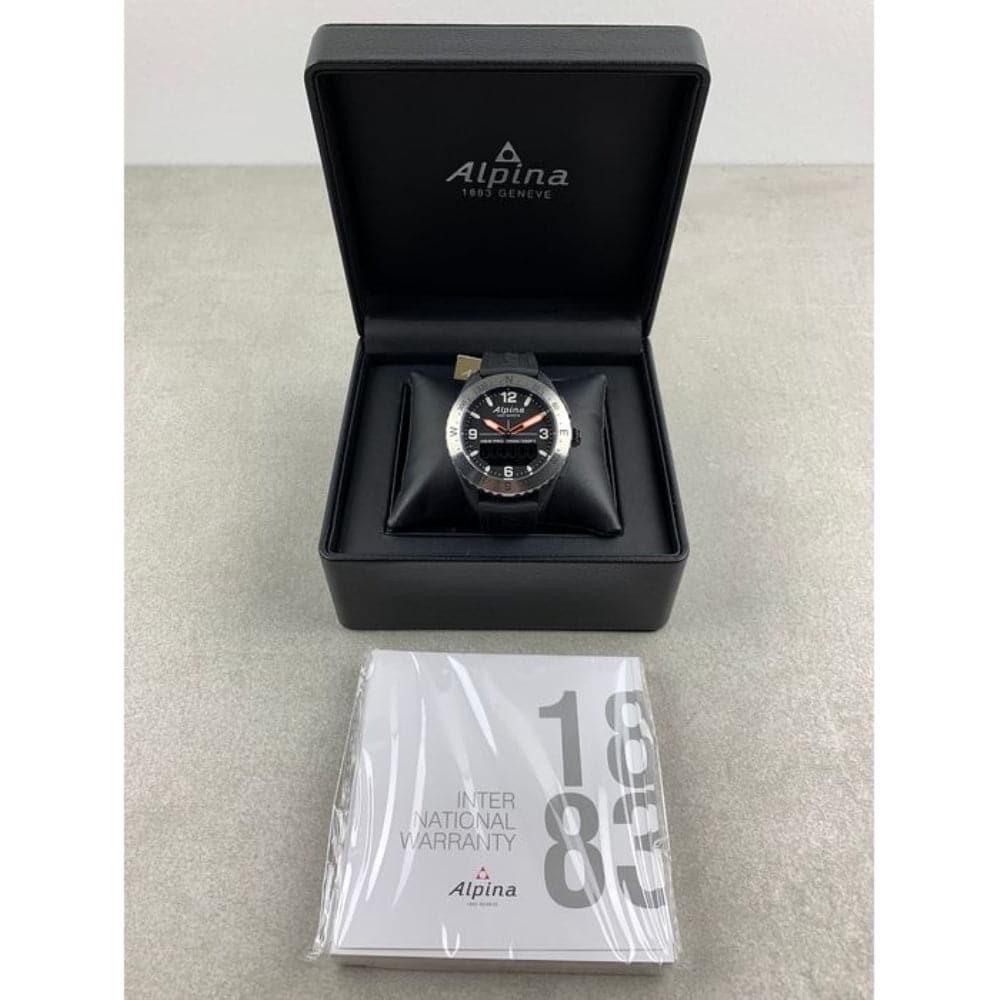 ALPINA ALPINERX SMARTWATCH AL-283LBBO5SAQ6 MEN'S WATCH - H2 Hub Watches