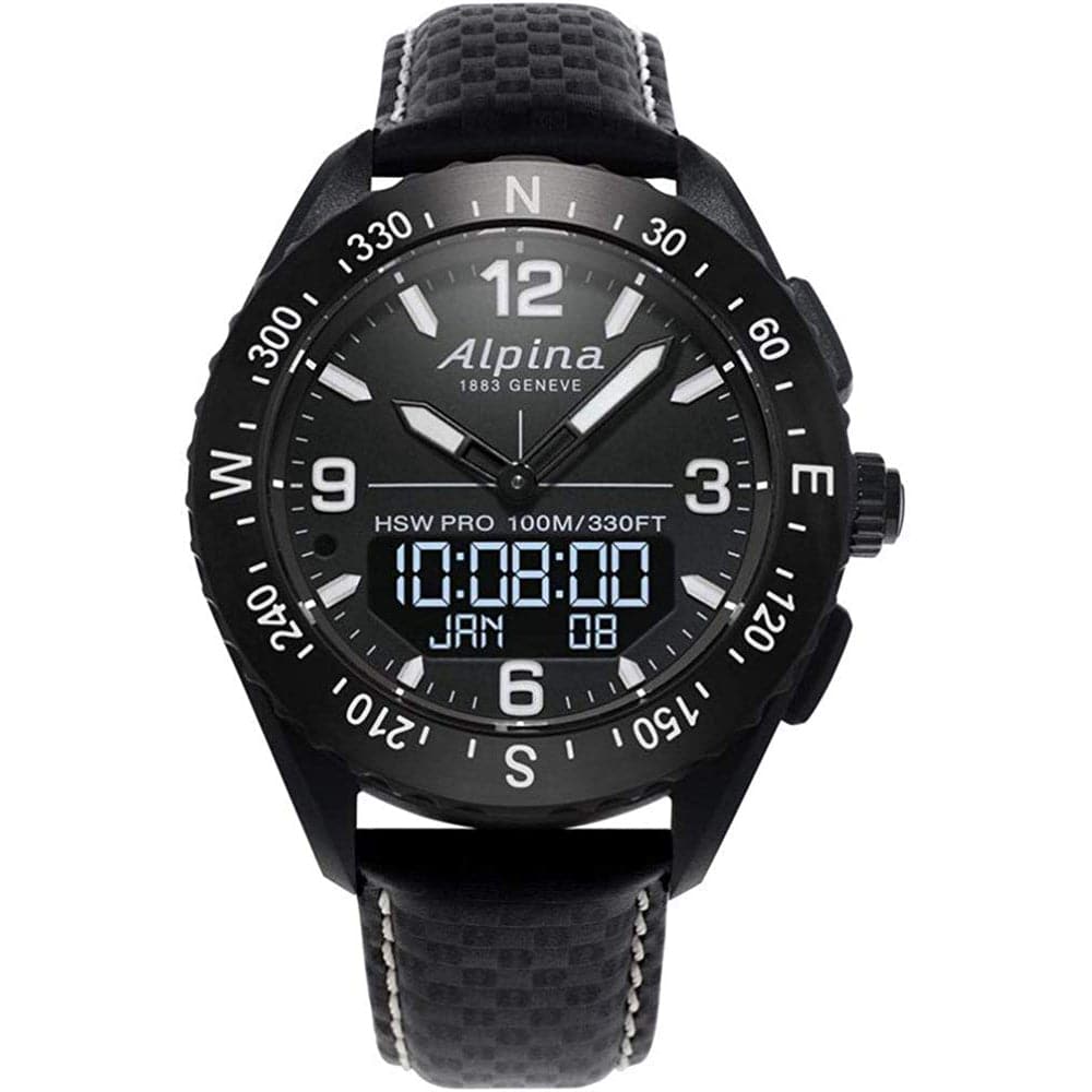 ALPINA ALPINERX SMARTWATCH  AL-283LBBW5AQ6 MEN'S WATCH - H2 Hub Watches