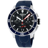 ALPINA SEASTRONG DIVER 300 BIG DATE CHRONOGRAPH AL-372LBN4V6 MEN'S WATCH - H2 Hub Watches