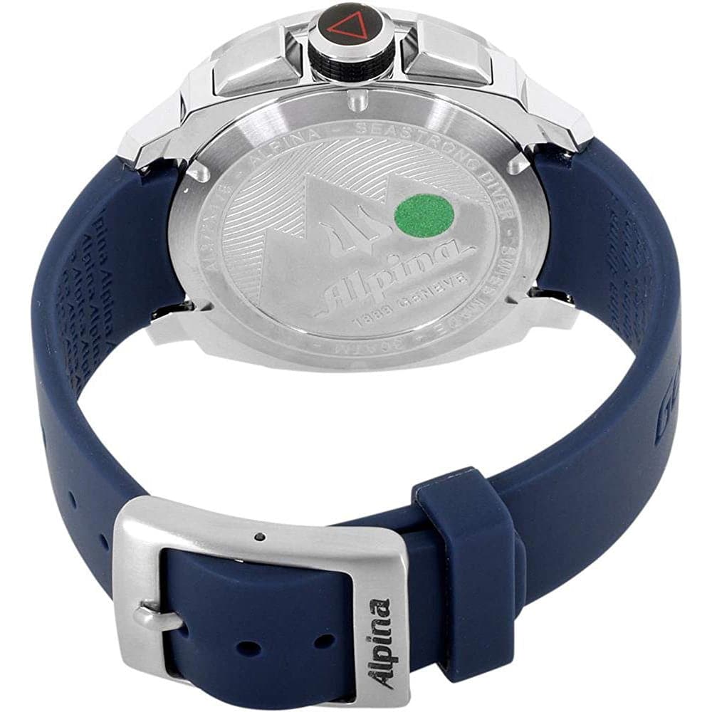 ALPINA SEASTRONG DIVER 300 BIG DATE CHRONOGRAPH AL-372LBN4V6 MEN'S WATCH - H2 Hub Watches