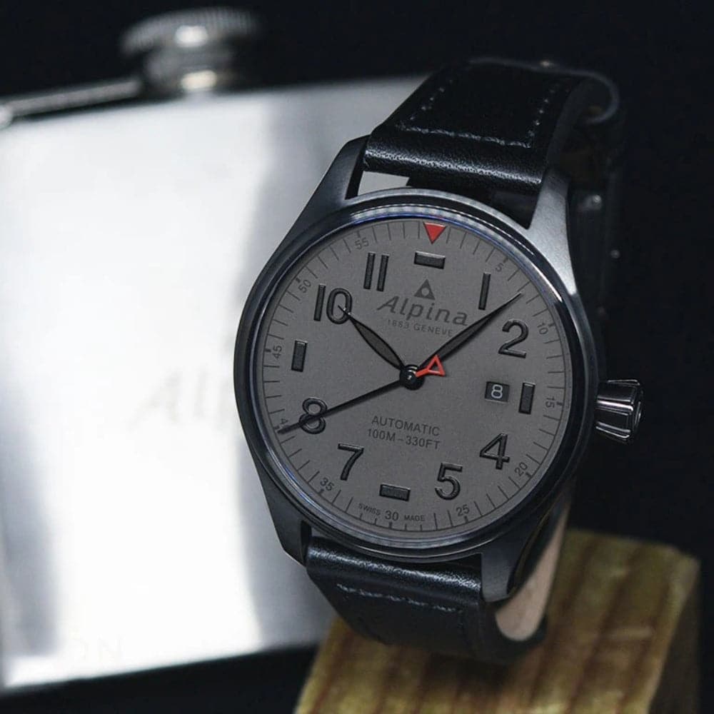 ALPINA STARTIMER PILOT AUTOMATIC SHADOW LINE AL 525GG4FBS6 MEN S