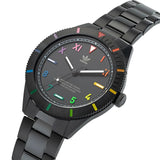 ADIDAS AOFH22056 BLACK STAINLESS STEEL MEN WATCH