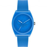 ADIDAS AOST22033 BLUE RESIN STRAP MEN WATCH
