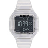 ADIDASD AOST22049 WHITE PLASTIC/RESIN UNISEX WATCH