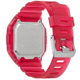 ADIDAS DIGITAL AOST22052 PINK RESIN STRAP UNISEX WATCH