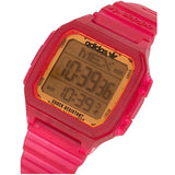 ADIDAS DIGITAL AOST22052 PINK RESIN STRAP UNISEX WATCH
