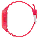 ADIDAS DIGITAL AOST22052 PINK RESIN STRAP UNISEX WATCH