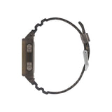 Adidas Street Digital Brown Rubber Strap Men Watch AOST22554