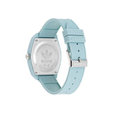 Adidas Analog Black Dial Sky Blue Resin Strap Unisex Watch AOST22563