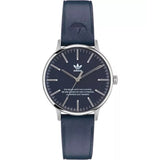 Adidas Analog Original Style Blue Leather Strap Men Watch AOSY22529