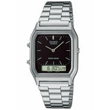 CASIO AQ-230A-1DMQ STAINLESS STEEL UNISEX WATCH