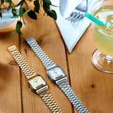 CASIO AQ-230A-7DMQ-P STAINLESS STEEL UNISEX WATCH