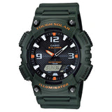 CASIO GENERAL SOLAR DIGITAL GREEN RESIN UNISEX WATCH AQ-S810W-3AVDF