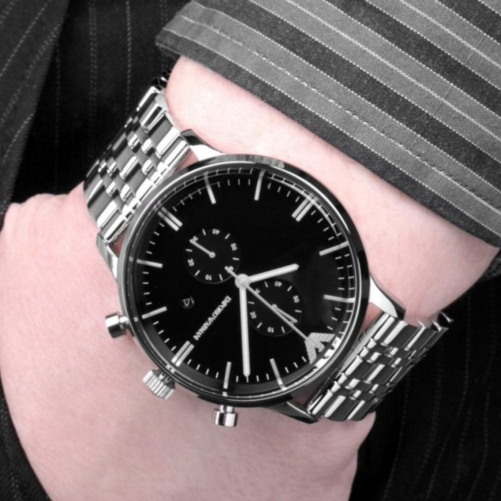 EMPORIO ARMANI AR0389 MEN'S WATCH - H2 Hub Watches