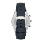 EMPORIO ARMANI CHRONOGRAPH AR11018 BLUE LEATHER STRAP MEN’S WATCH - H2 Hub Watches