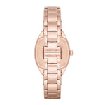 EMPORIO ARMANI ANALOG QUARTZ ROSE GOLD STAINLESS STEEL AR11038 WOMEN’S WATCH - H2 Hub Watches