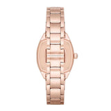 EMPORIO ARMANI ANALOG QUARTZ ROSE GOLD STAINLESS STEEL AR11038 WOMEN’S WATCH - H2 Hub Watches