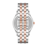 EMPORIO ARMANI LAMBDA ANALOG QUARTZ TWO TONE STAINLESS STEEL AR11044 MEN’S WATCH - H2 Hub Watches
