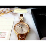 EMPORIO ARMANI AR11055 ROSE GOLD STAINLESS STEEL WOMEN’S WATCH - H2 Hub Watches