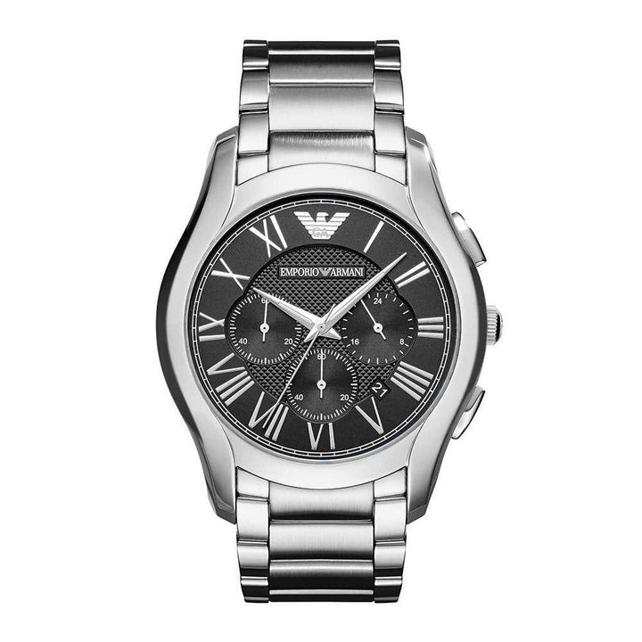 EMPORIO ARMANI AR11083 CHRONOGRAPH SILVER STAINLESS STEEL MEN’S WATCH - H2 Hub Watches