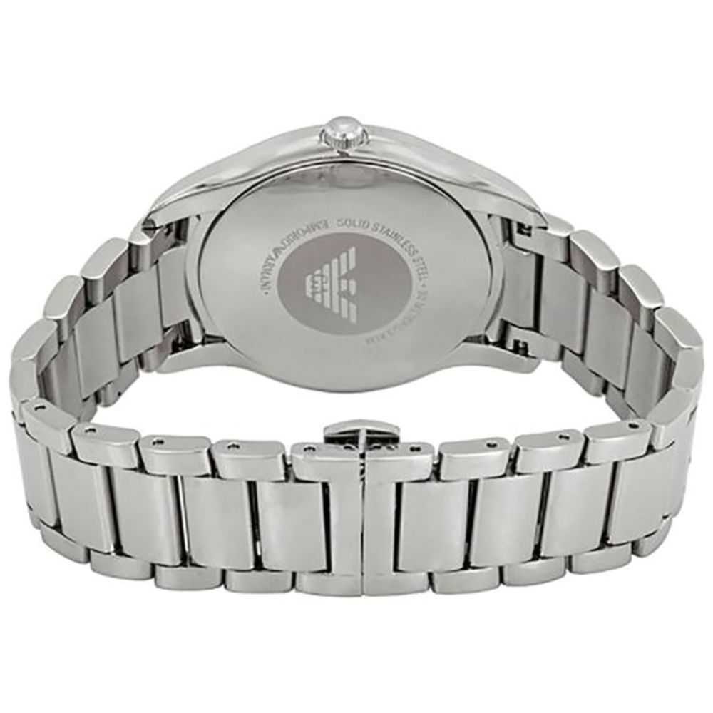 EMPORIO ARMANI AR11084 SILVER STAINLESS STEEL MEN’S WATCH - H2 Hub Watches