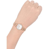EMPORIO ARMANI AR11110 ROSE GOLD STAINLESS STEEL WOMEN'S WATCH