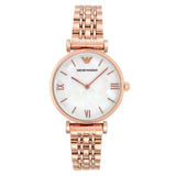 EMPORIO ARMANI AR11110 ROSE GOLD STAINLESS STEEL WOMEN'S WATCH