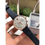 EMPORIO ARMANI CHRONOGRAPH ROSE GOLD STAINLESS STEEL AR11123 MEN’S WATCH - H2 Hub Watches