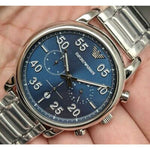 EMPORIO ARMANI CHRONOGRAPH SILVER STAINLESS STEEL AR11132 MEN’S WATCH - H2 Hub Watches