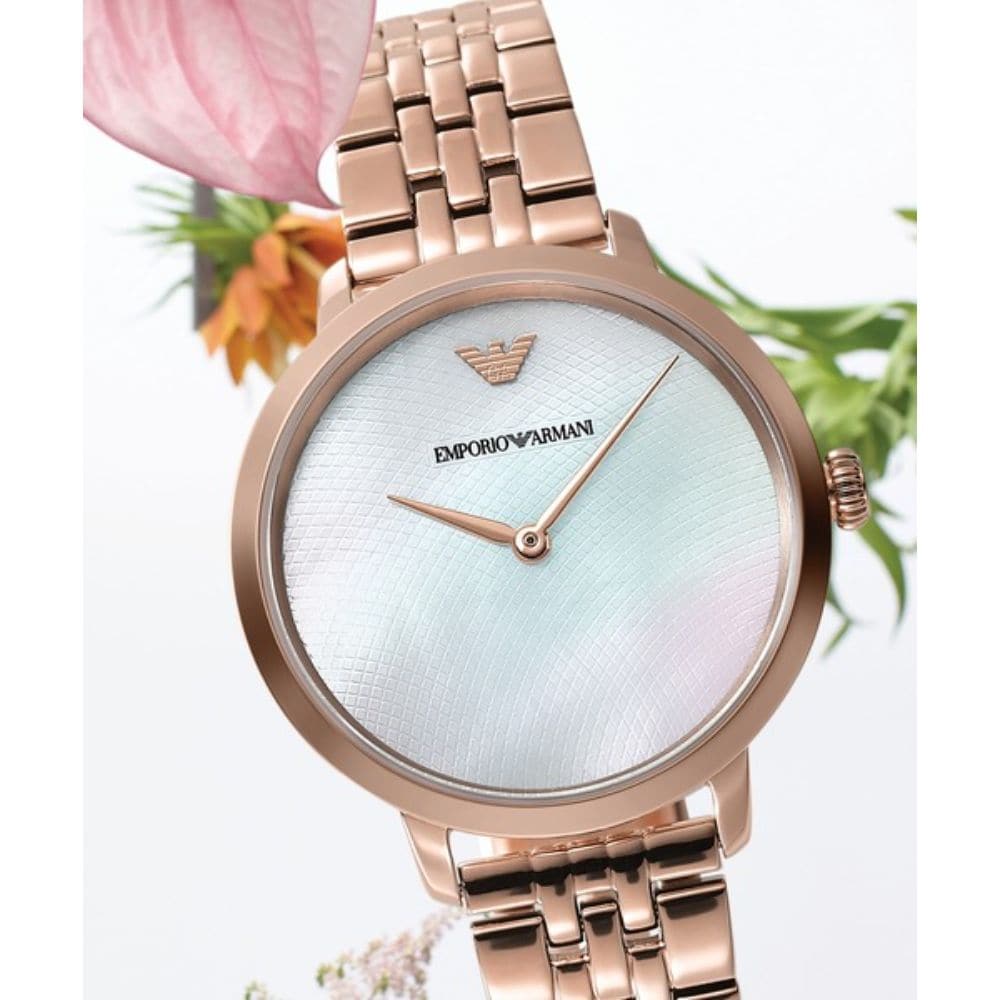 EMPORIO ARMANI AR11158 MODERN SLIM STAINLESS STEEL WOMEN'S WATCH - H2 Hub Watches