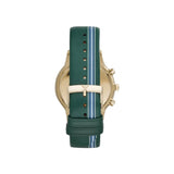 EMPORIO ARMANI AR11233 GREEN LEATHER MEN'S WATCH