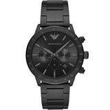EMPORIO ARMANI AR11242 BLACK STAINLESS STEEL MEN'S WATCH