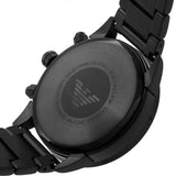 EMPORIO ARMANI AR11242 BLACK STAINLESS STEEL MEN'S WATCH