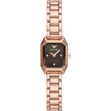 EMPORIO ARMANI AR11247 ROSE GOLD STAINLESS STEEL WOMEN'S WATCH