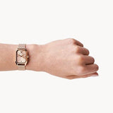 EMPORIO ARMANI AR11345 TWO-HAND ROSE GOLD TONE WOMEN'S WATCH