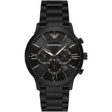 EMPORIO ARMANI AR11349 BLACK STAINLESS STEEL MEN'S WATCH