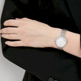 EMPORIO ARMANI TWO-HAND STAINLESS STEEL WOMEN'S WATCH AR11354