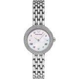 EMPORIO ARMANI TWO-HAND STAINLESS STEEL WOMEN'S WATCH AR11354