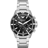 EMPORIO ARMANI AR11360 DIVER CHRONOGRAPH STAINLESS STEEL MEN'S WATCH