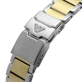 EMPORIO ARMANI AR11361 TWO-TONE STAINLESS STEEL MEN WATCH