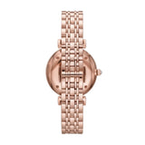 EMPORIO ARMANI AR11385 ROSE GOLD STAINLESS STEEL WOMEN'S WATCH