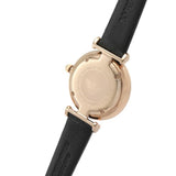 EMPORIO ARMANI AR11387 BLACK LEATHER WOMEN WATCH