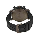 EMPORIO ARMANI AR11409 BLACK LEATHER MENS WATCH