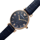 EMPORIO ARMANI AR11424 BLUE LEATHER WOMEN WATCH