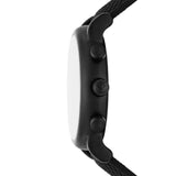 EMPORIO ARMANI AR11450 BLACK LEATHER MEN WATCH