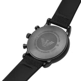 EMPORIO ARMANI AR11450 BLACK LEATHER MEN WATCH