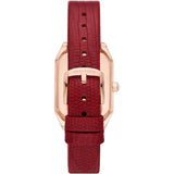 EMPORIO ARMANI AR11467 RED LEATHER WOMEN WATCH